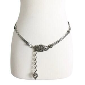 Vintage Brighton Snake Chain Clasp Belt